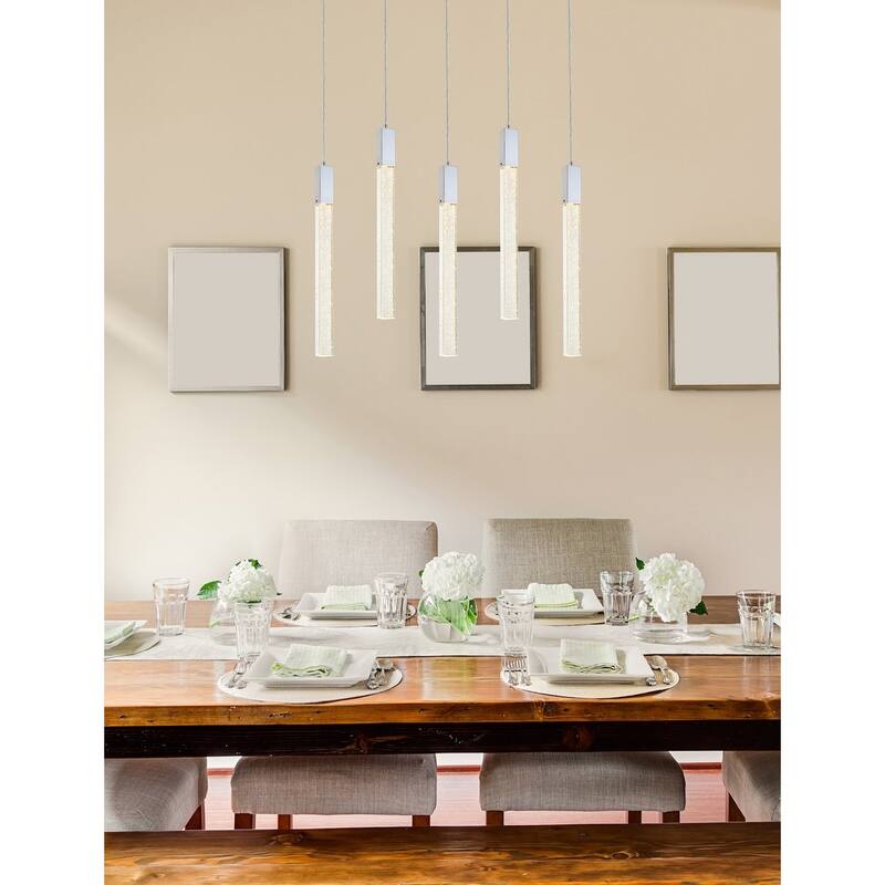Wesley 5 Light Pendant - 36 inch