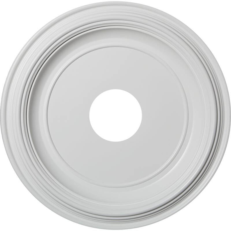 3 1/2" Inside Diameter - Traditional Thermoformed PVC Ceiling Medallion