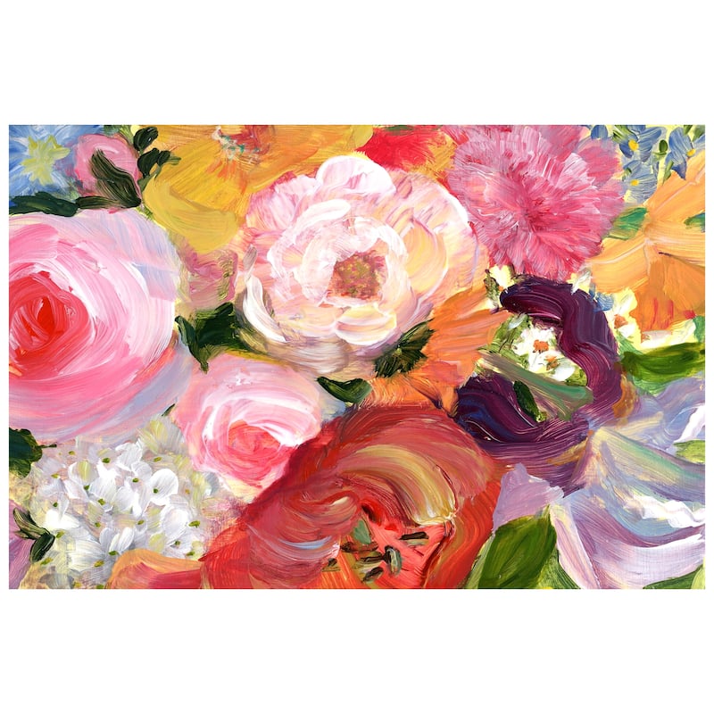 Empire Art Direct Blossom Symphony I Printed Tempered Glass Wall Art