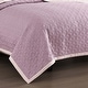 preview thumbnail 15 of 41, Bebejan 100% Cotton Sateen 3 Piece Textured Quilted Coverlet Set