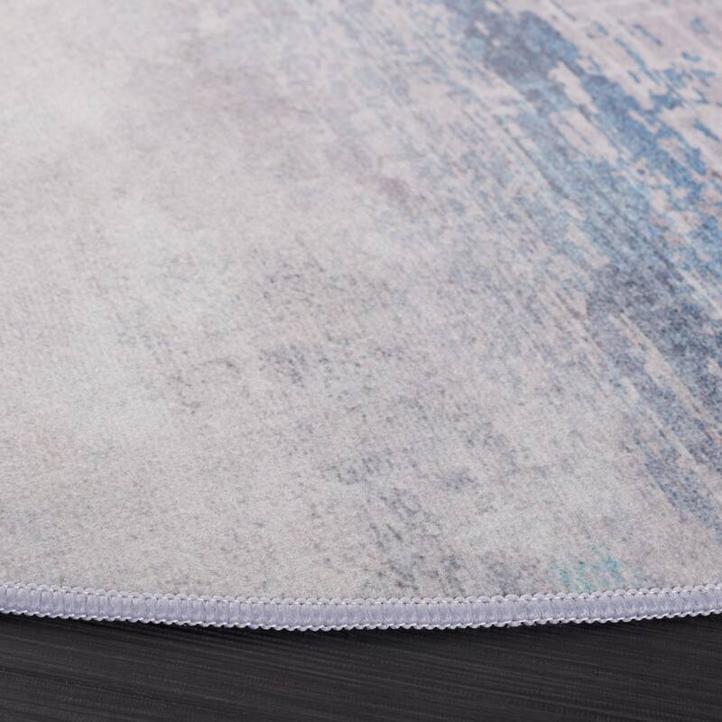 SAFAVIEH Tacoma Machine Washable Slip Resistant Norah Modern Abstract