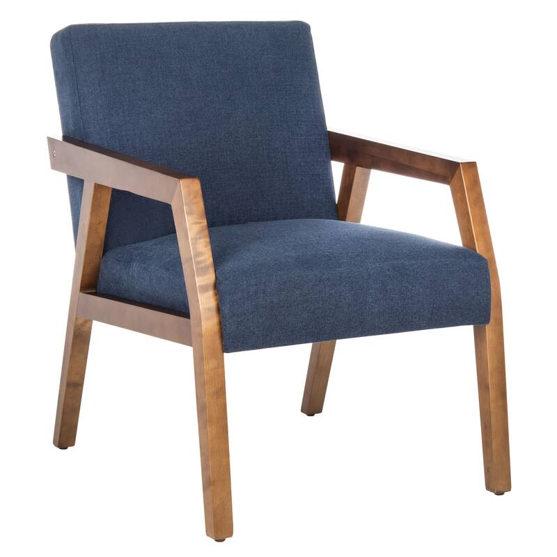 SAFAVIEH Olyvar Arm Chair - 25" W x 31.9" L x 34.7" H