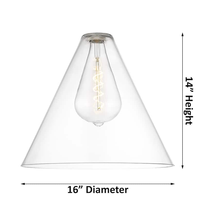 Innovations Lighting 434-1S-15-16 Crown Point Pendant Crown Point 16"