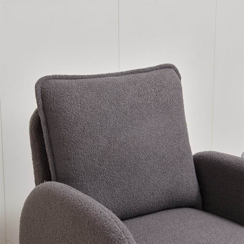 Upholstered Accent Chair, Lounge chair, Stylish and Ergonomic Design