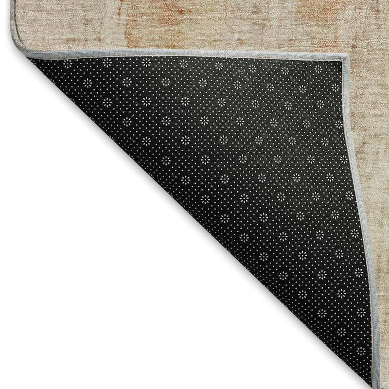 Machine Washable Indoor/ Outdoor Muted Ombre Chantille Rug