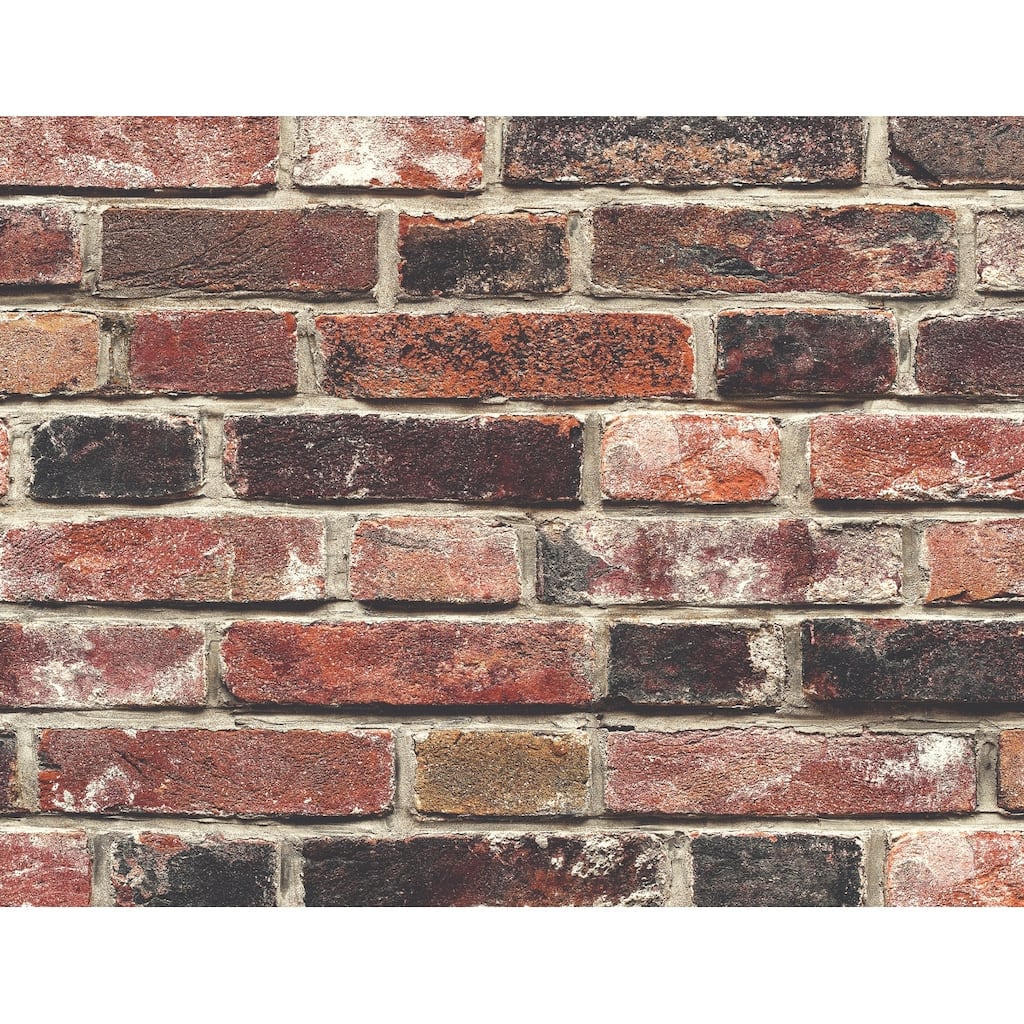 Seabrook Designs Colorful Faux Stone Unpasted Wallpaper
