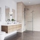 preview thumbnail 5 of 18, VIGO Monteray 30"D x 30"W x 73"H Frameless Hinged Shower Enclosure