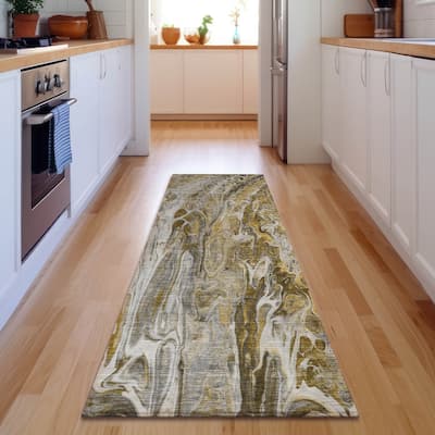 Premium Washable Super Soft Abstact Mayfield Rug