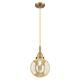 Option Brushed Brass / Mercury Shade