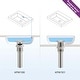 preview thumbnail 40 of 121, Luxury Solid Brass Single Hole Bathroom Faucet