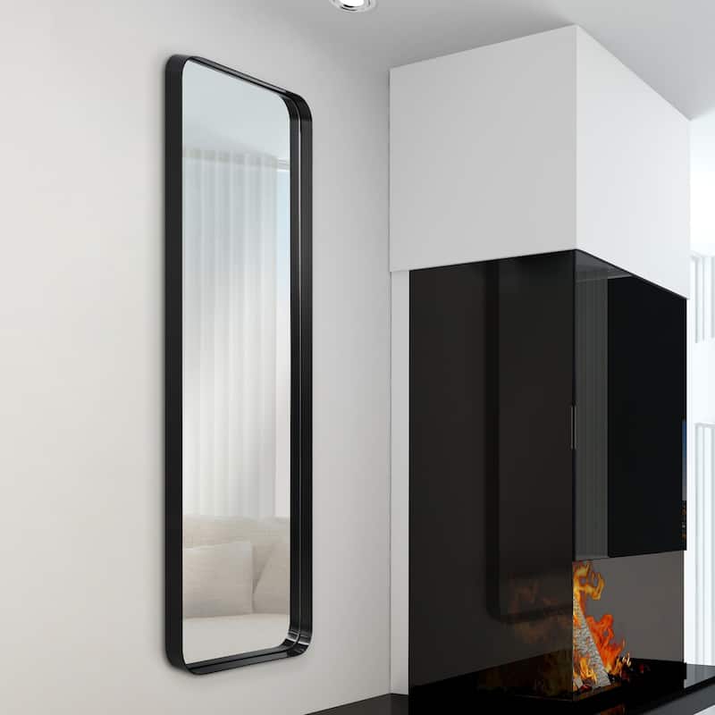 Ultra Stainless Steel Rectangular Wall Mirror