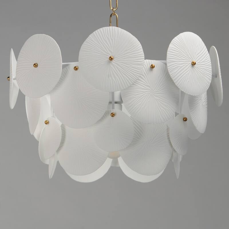 Maxim 12824WT Isla 4 Light 21" Wide Waterfall Chandelier