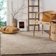 preview thumbnail 1 of 6, SAFAVIEH Handmade Natura Gerta Wool Rug 10' Square - Beige - Square