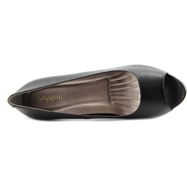Easy Spirit Womens Keimi Peep-Toe Pump