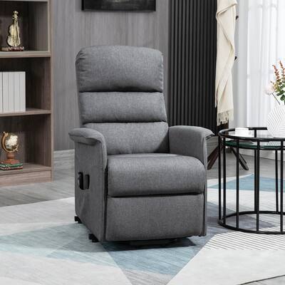 Power Recliner Chair Lift Chair Electric Chair with Remote Control and Side Pockets Lounge Chair for Bedroom