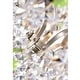 preview thumbnail 6 of 14, Dalia Indoor 3-light Crystal Chandelier