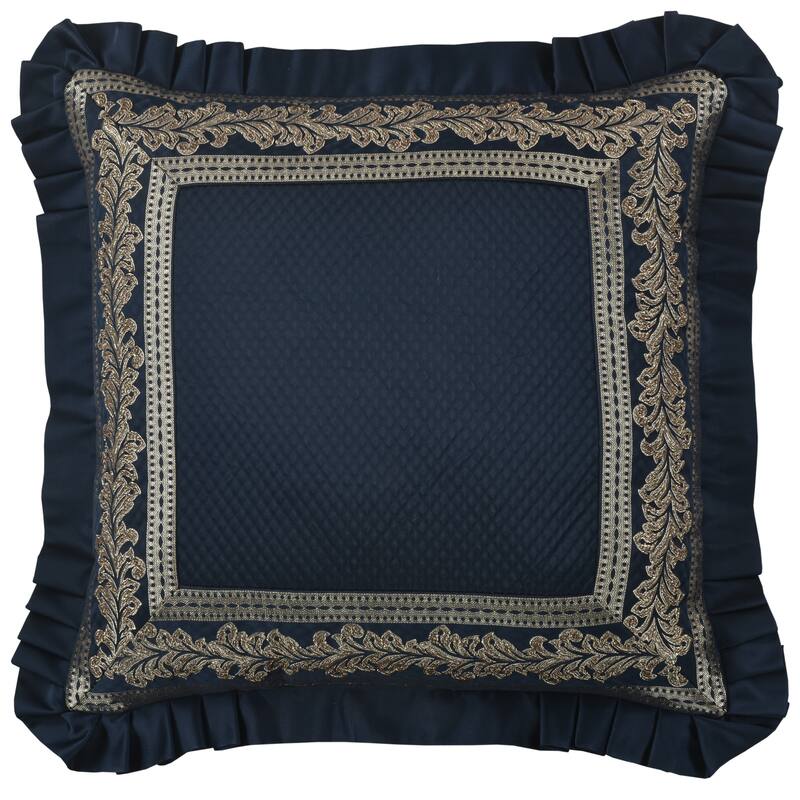 J. Queen New York Monte Carlo 20" Embellished Decorative Throw Pillow