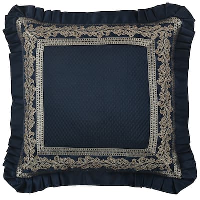 J. Queen New York Monte Carlo 20" Embellished Decorative Throw Pillow