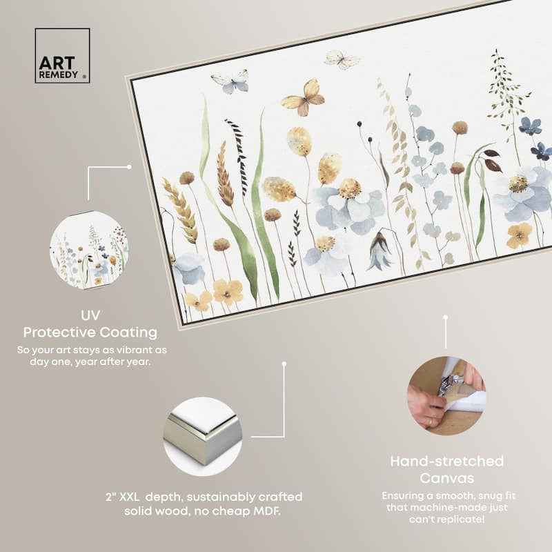 Blissful Spring Wide Panoramic Canvas by Art Remedy