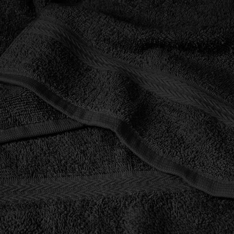 Superior Miami 100% Cotton 6-Piece Towel Set - Lightweight & Quick Drying