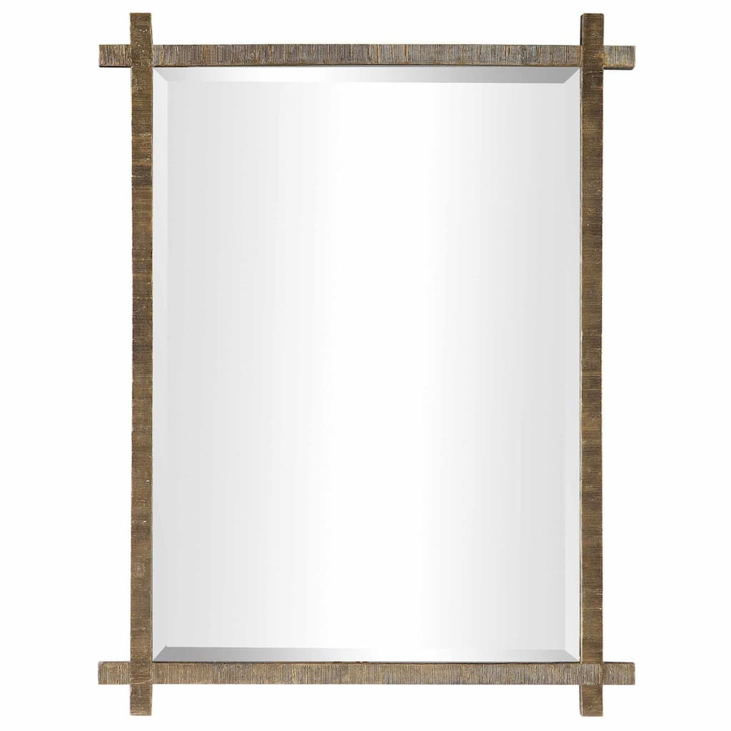 Uttermost Abanu 40" x 30" Rustic Industrial Oversized Vanity Bathroom