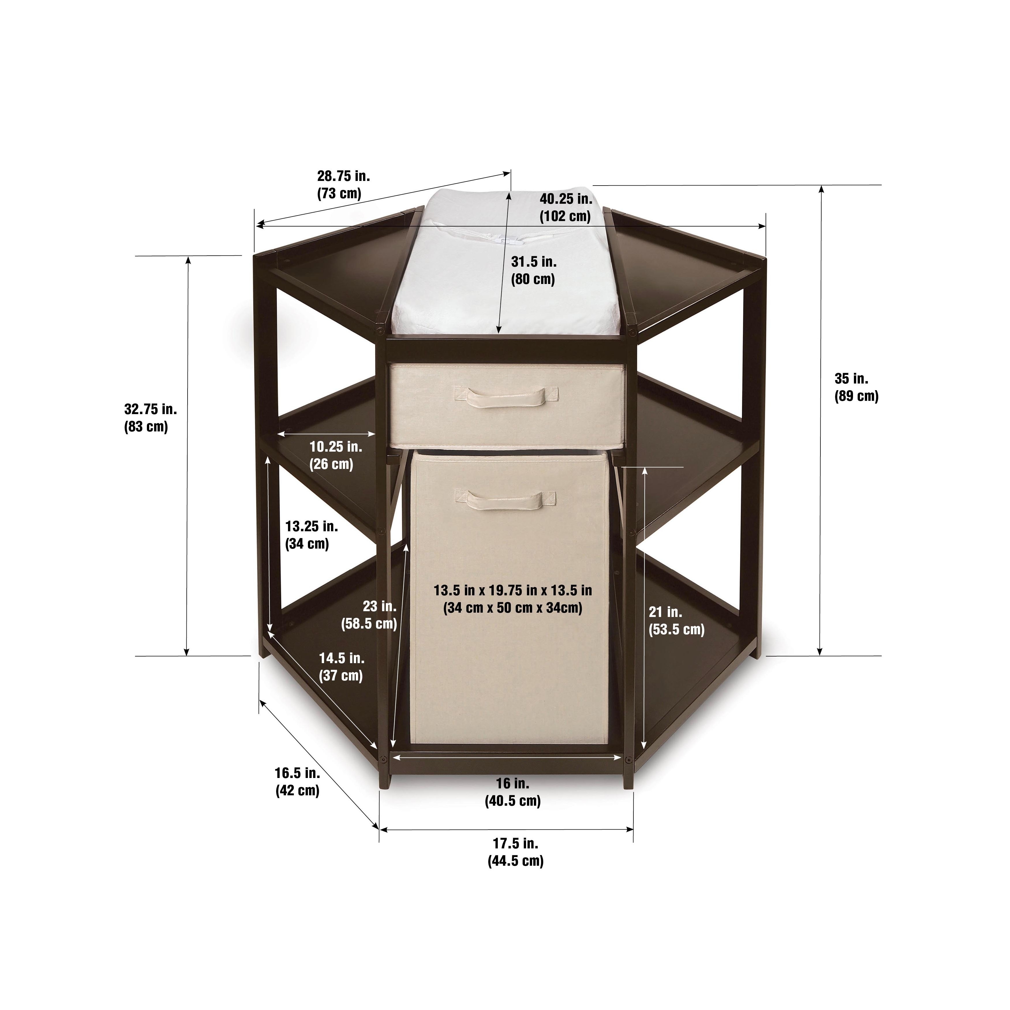 Changing table deals corner