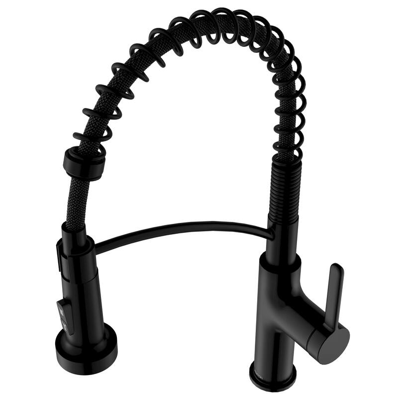 Karran Scottsdale Single Handle Commerical Pull-Down Sprayer Kitchen Faucet