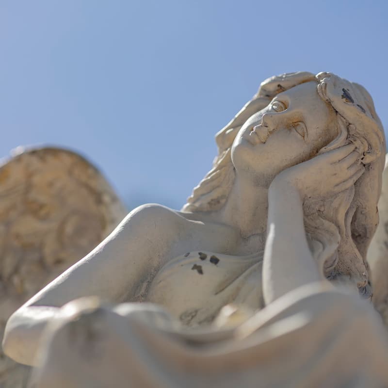 30.7 Inch Tall Magnesium Angel Statue "Nicole Alyse"