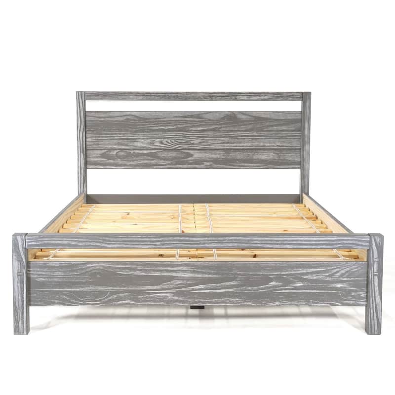 FarmHouse Traditional Platform Bed
