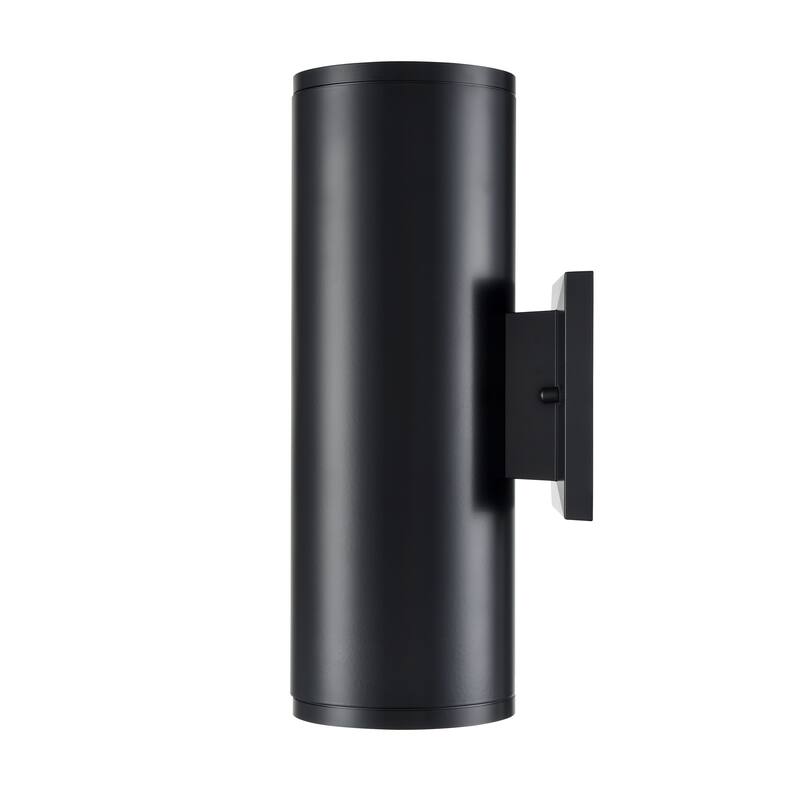 Vegas LED Outdoor Wall Sconce Powder Coated Black