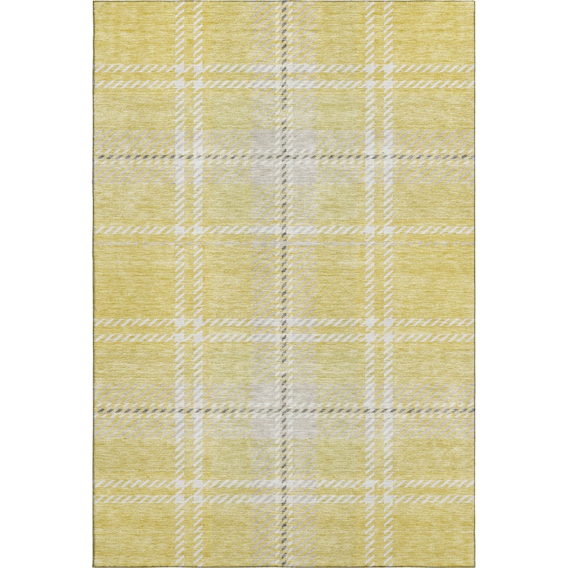 Premium Washable Super Soft Plaid Mayfield Rug