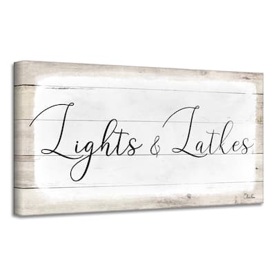 Ready2HangArt 'Lights & Latkes II' Hanukkah Canvas Wall Art by Olivia Rose
