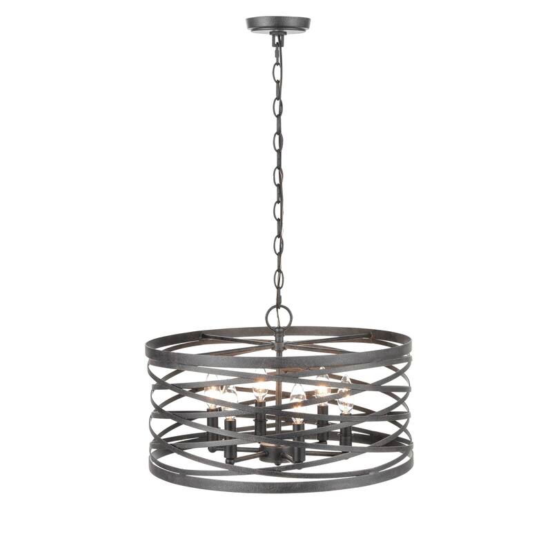929 Lighting 6 Light 12.5 inch Pendant Light in Multiple Finishes