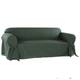 Classic Slipcovers Machine-Washable Cotton Duck Sofa Slipcover - Hunter Green