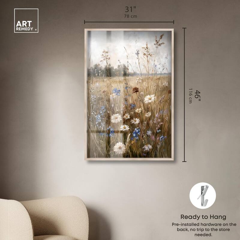 Field of Forgotten Dreams III Shadowbox by Art Remedy