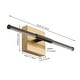 preview thumbnail 17 of 149, 28" Dimmable Integrated LED Metal Wall Sconce, by JONATHAN Y