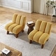 preview thumbnail 41 of 47, Art Leon Set of 2 Comfortable Armless Accent Chair Sectional