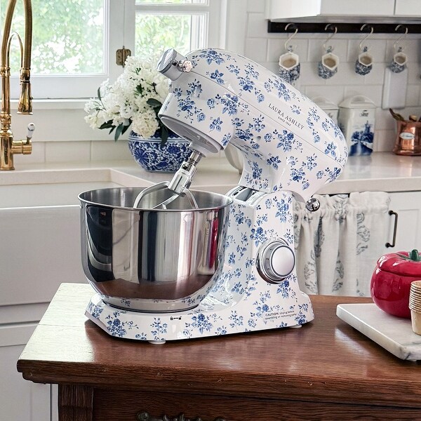 Laura Ashley 4.5L Plastic Stand Mixer - China Rose - Bed Bath