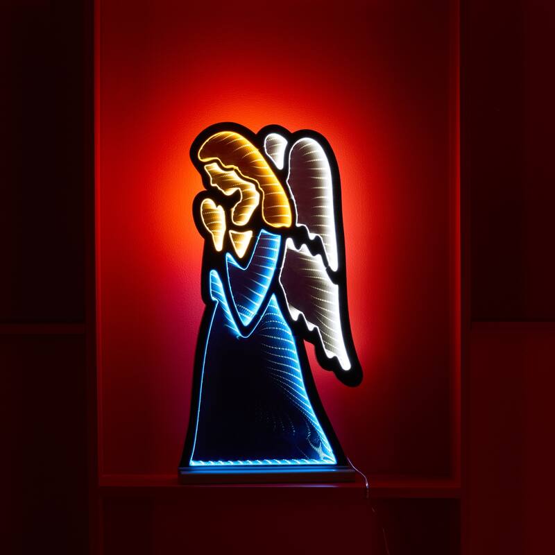 Holiday Angel Ekko Light Display 24.5"