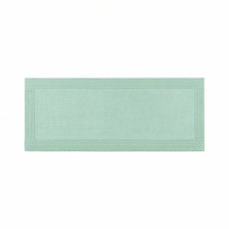 1 PCS 24x44"Tufted 3000 GSM Reversible Bath Rug Green - 4' x 2'