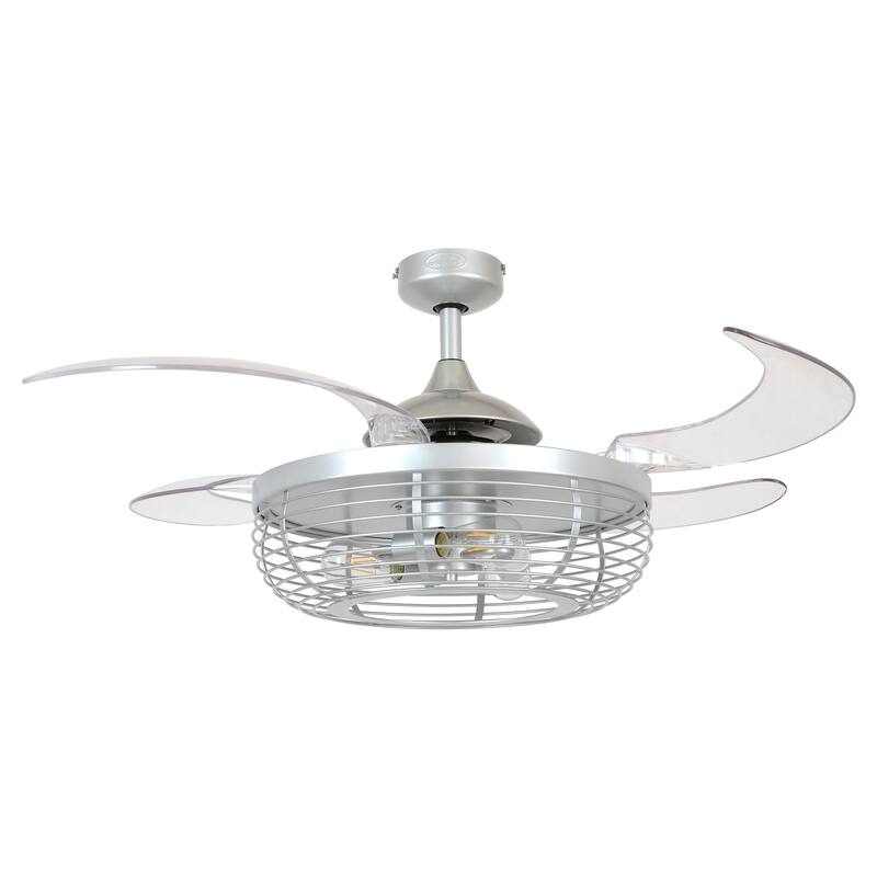Fanaway Carbondale 48-inch Ceiling Fan with Light - Gray Silver