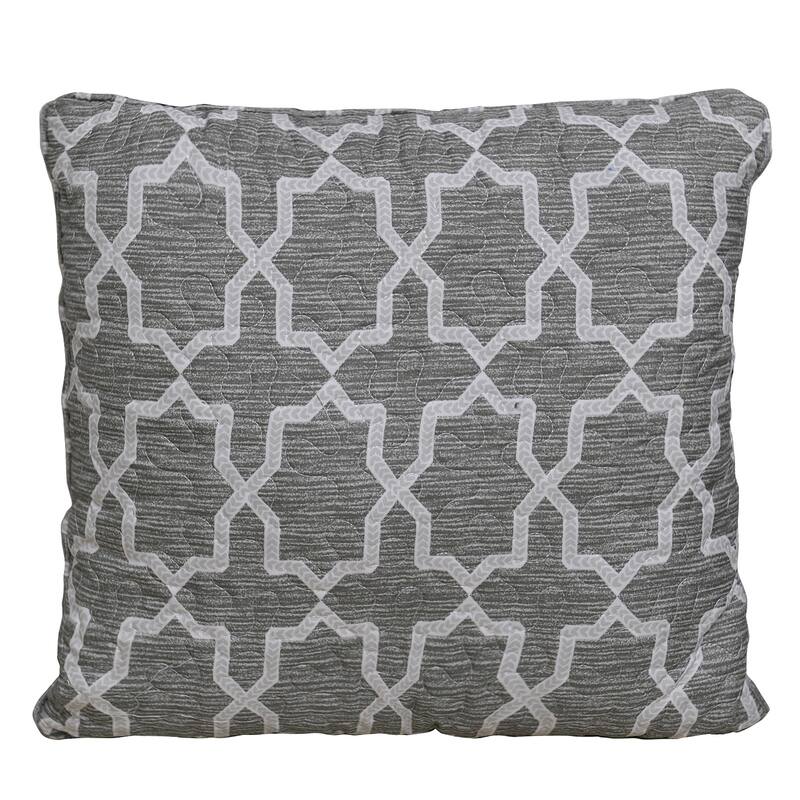 Home Soft Things Floral Trellis Pattern Microfiber 5-piece Quilt Set