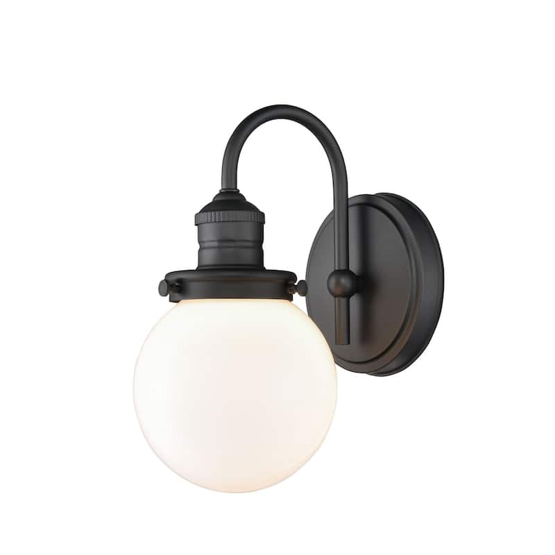 Millennium Lighting Ella Wall Light in Matte Black - 1 Light