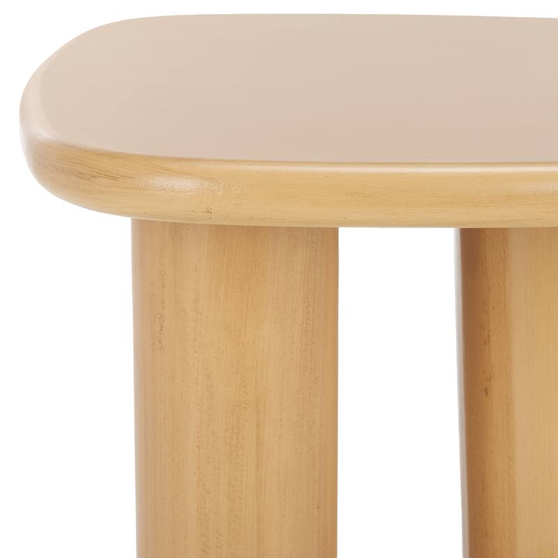 SAFAVIEH Gena End Table - 25.6 W In. x 20.8 In. D x 20.8 In. H - 26"W x 21"D x 21"H