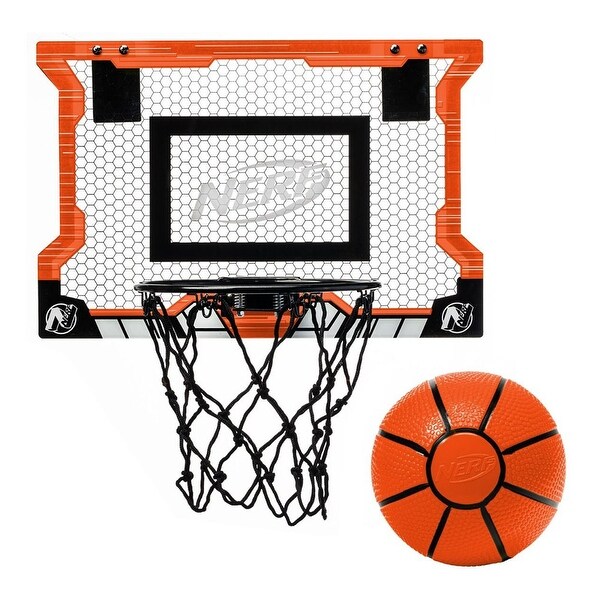 Franklin Sports 92069C1 Nerf Pro Mini Basketball Hoop Set, Orange