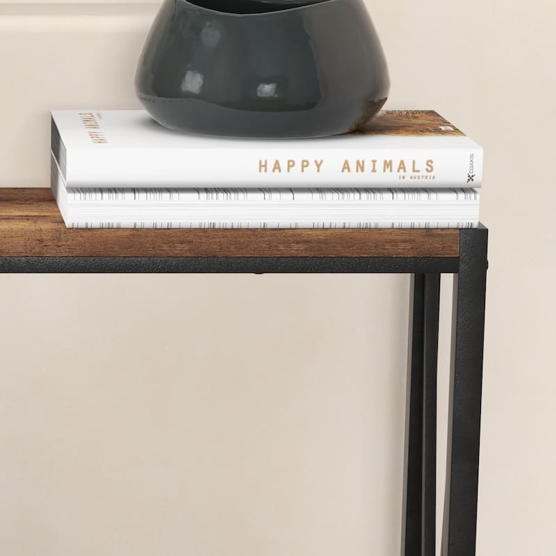 39.4" Behind Couch Table, Narrow Sofa Table