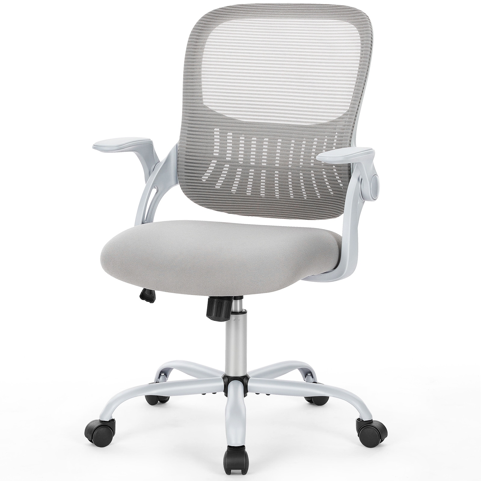 Office Chair Ergonomic, Desk Chair with Lumbar Support, Swivel Chair with Armrests, Computer Chairs