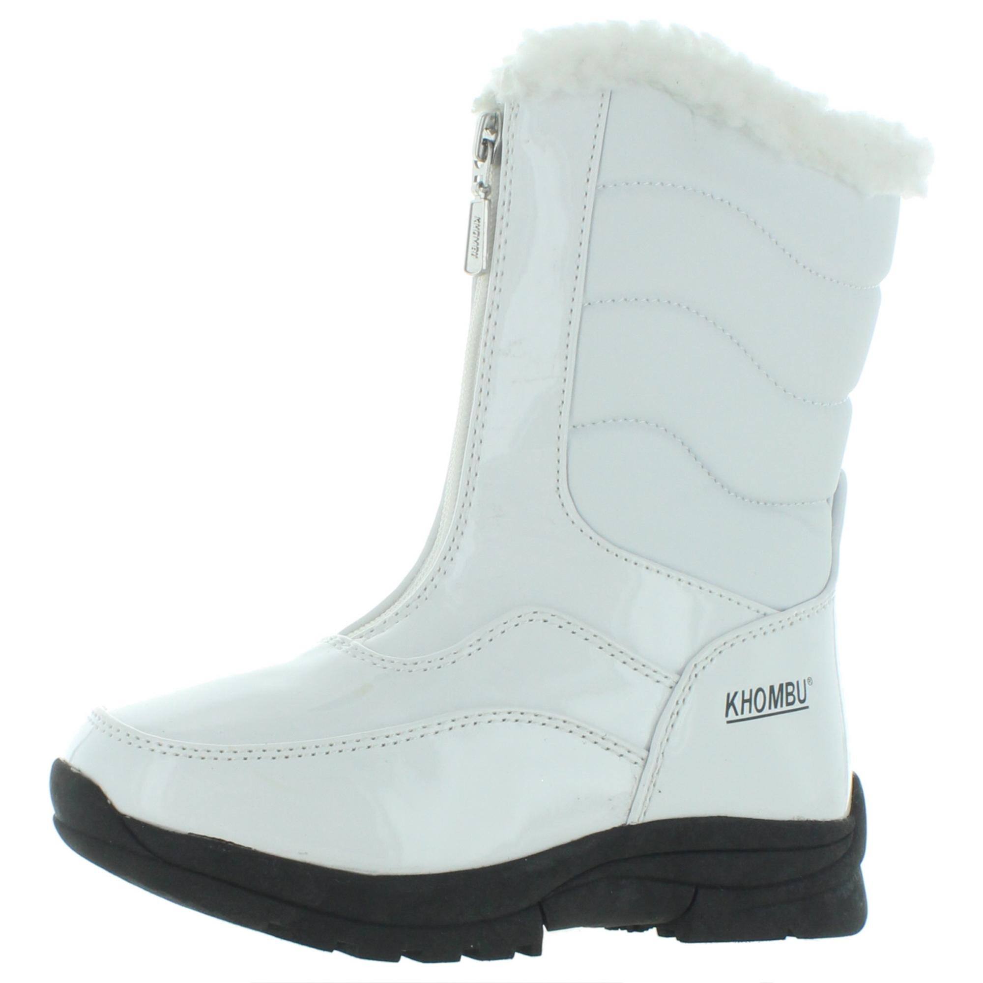 khombu boots white