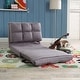 preview thumbnail 60 of 58, Loungie Microsuede 5-position Convertible Flip Chair/ Sleeper