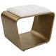 preview thumbnail 1 of 3, Uttermost Hoop Small Gold Bench